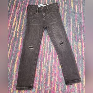 Girls black jeggings